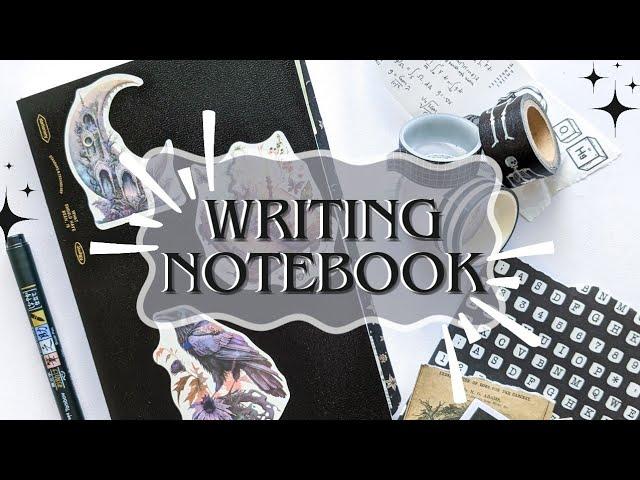 Setting Up My New Writing Notebook!  B6 Stalogy Set-Up #notebooks #authortube