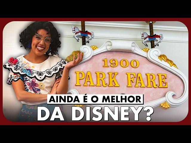 1900 PARK FARE: CAFÉ DA MANHÃ COM PERSONAGENS NO HOTEL MAIS LINDO DA DISNEY!