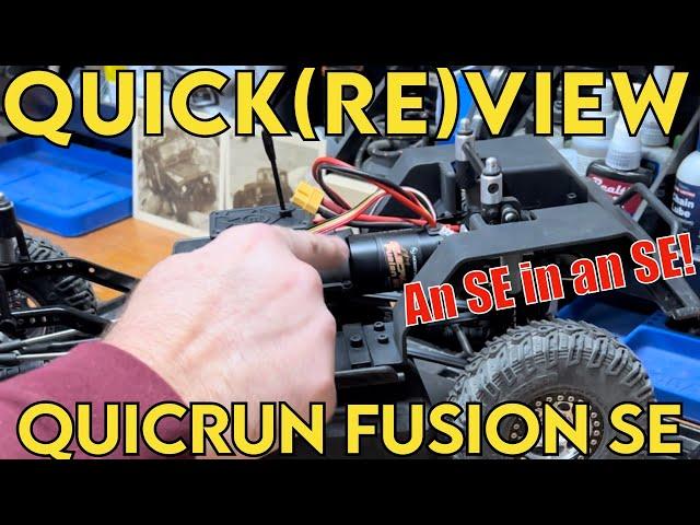 Crawler Canyon Quick(re)view: Hobbywing Quicrun Fusion SE 1800kv