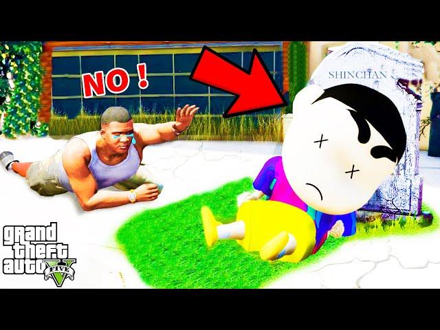 Who KILLED Shinchan in GTA 5 ? Franklin Find | SHINCHAN and CHOP