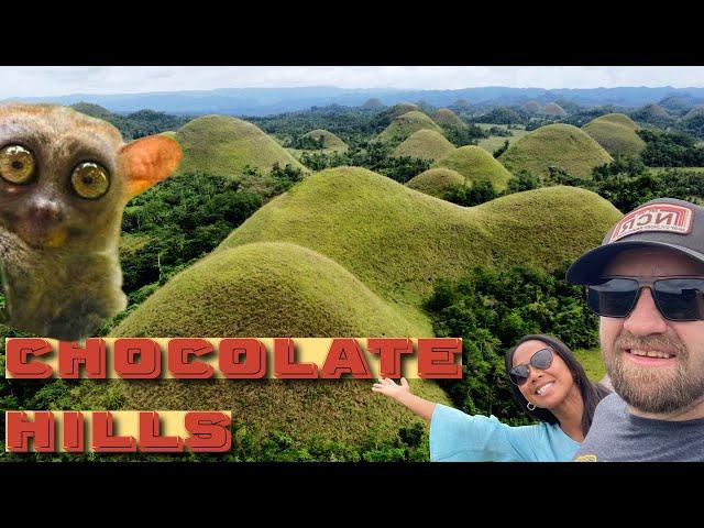 Visiting the Tarsier Sanctuary and Chocolate Hills | Bohol, Philippines 