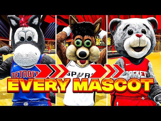 I Decided To Take Every MASCOT To The Comp Stage in NBA 2K24! BEST JUMPSHOT IN NBA 2K24!