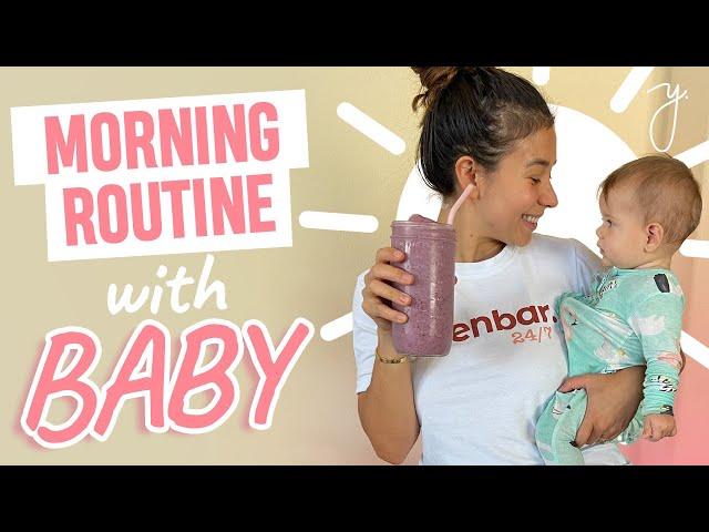 Realistic Morning Routine with my 8 month Baby
