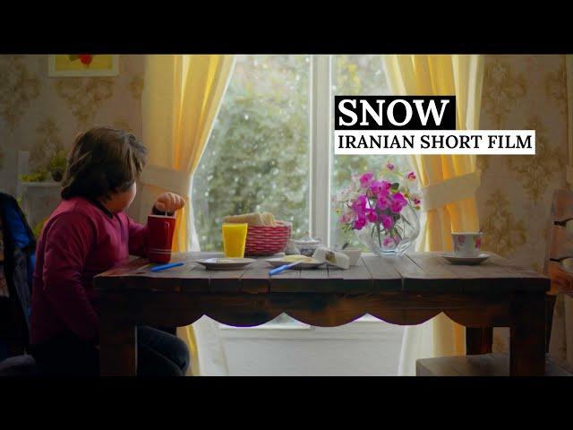 Snow - Beautiful 1 minute Iranian short film Award winning winner film festival