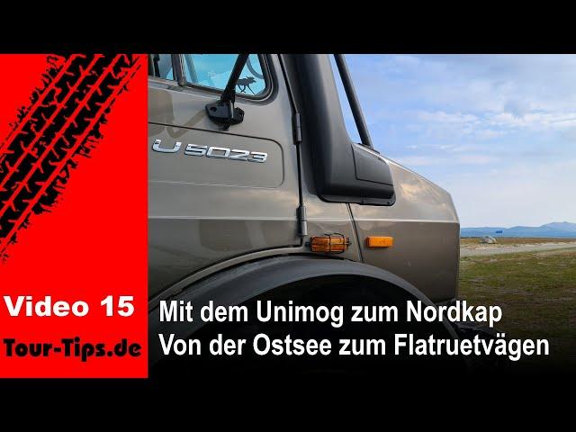 Nr. 15 - Flatruetvägen höchster Pass Schwedens - Kajakfahren, Wandern - Unimog-Roadtrip zum Nordkap