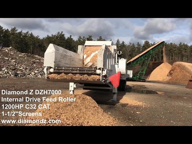 Diamond Z DZH7000 Horizontal Grinder - The Biggest, Baddest In The Business!