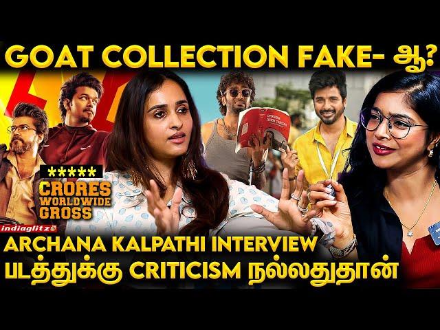 Pradeep Ranganathan படங்கள் பெண்களை கொச்சைப்படுத்துதா?  Archana Kalpathi Interview | Dragon, Goat