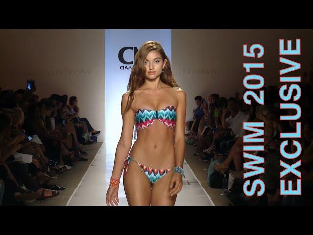 CIA MARITIMA Fashion Show - MBFW Miami Brazilian Model Swim Runway Catwalk 2015 | 3 Cam EXCLUSIVE