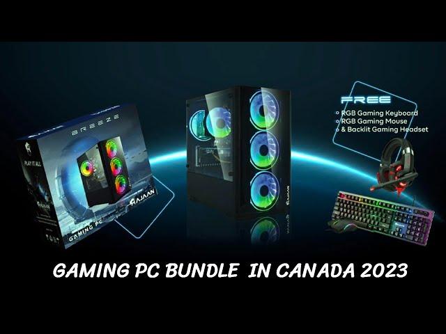 HAJAAN Breeze Gaming Desktop 2023 - Pc Bundle Canada