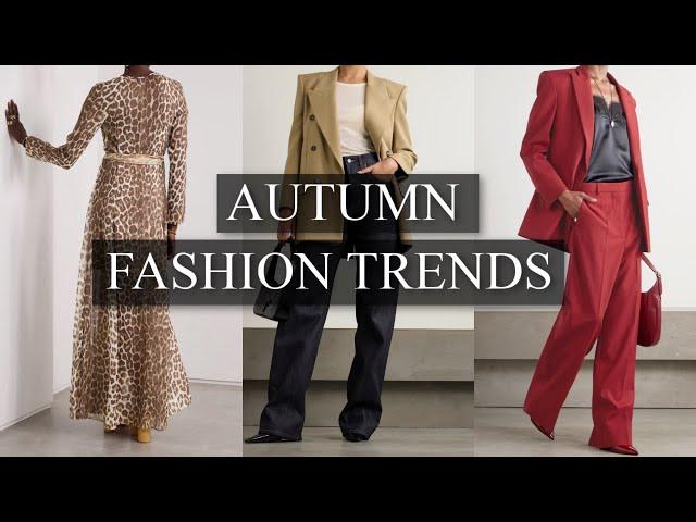 Top 10 Trends Autumn Fall 2024