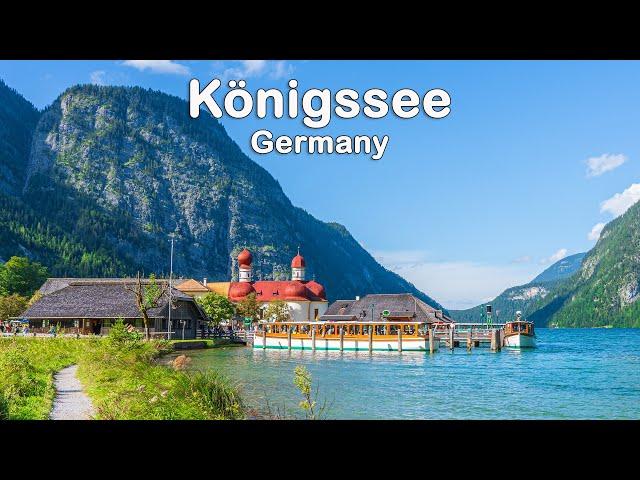 BOAT TOUR Germany | Experience the Charming KÖNIGSSEE in 4K