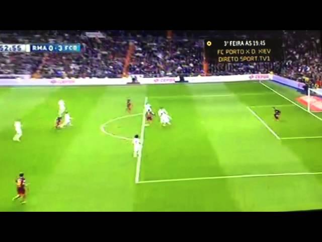 Iniesta goal vs Real Madrid