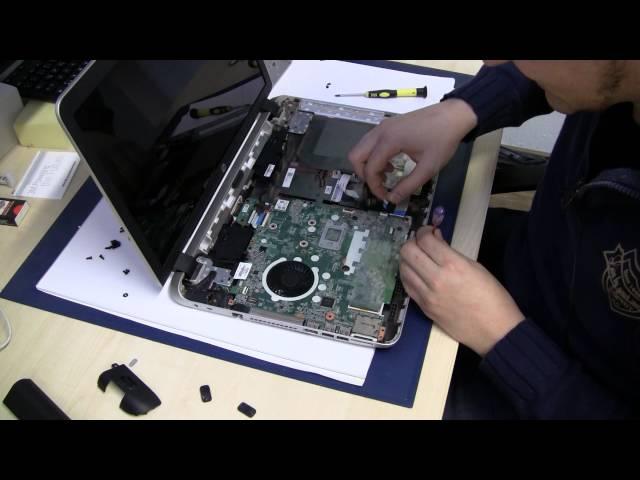 HP Pavilion (Envy) 17 / 15 Notebook HDD RAM Memory SSD Upgrade Tutorial Umbau Aufrüstung (17-f 15-f)