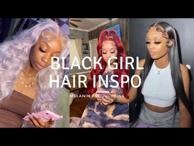 BLACK GIRL HAIR INSPO | MELANIN PRODUCTIONS 