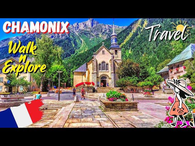 Chamonix   Most Beautiful Places in France  Breathtaking Mont Blanc Massif  Walking Tour