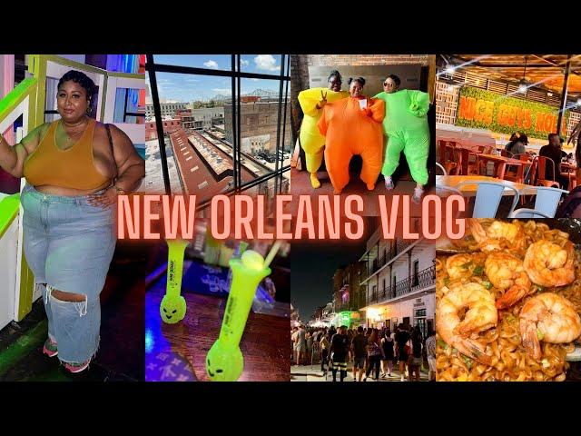 LIT GIRLS TRIP TO NEW ORLEANS| WE GOT BEADS | SUMO SUITS| BOURBON STREET| NICE GUYS NOLA|