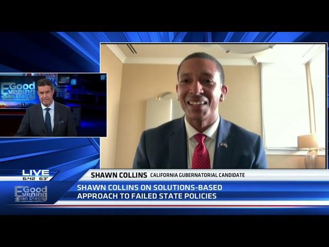 Shawn Collins for Governor | Interview with KUSI San Diego