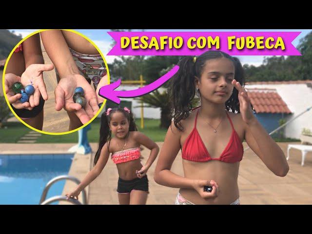  DESAFIO DA PISCINA COM AS FUBECA  