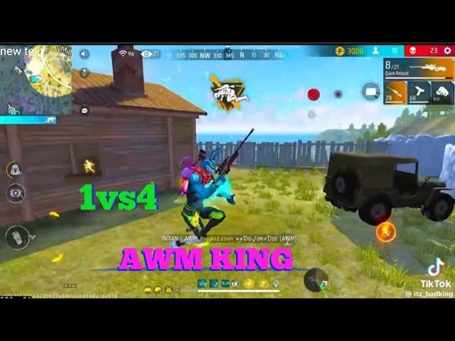 free fire video full BRBermuda Sniper solo versus squad#freefiregame #garenafreefire #totalgaming