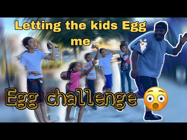 #rawroulette #eggchallenge I LET THE KIDS EGG ME FOR 100 LIKE AND 2 SHARES ON FACBOOK