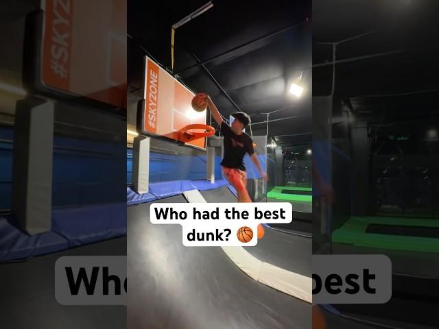 Who Did The BEST Dunk? @BolingBros #dunk #basketball #fypシ゚viral