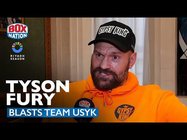 "You Have F***** My Career!" - Tyson Fury RAGES Ahead Of Usyk Rematch