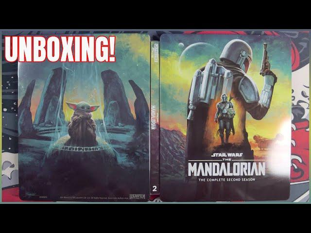 The Mandalorian Season 2 Steelbook Unboxing