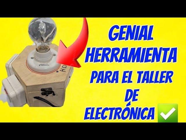 ️GENIAL HERRAMIENTA para el TALLER de ELECTRÓNICA 100 % BUENA.