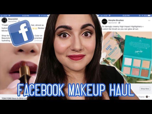 I Bought A Full Face Of Makeup From Facebook Ads