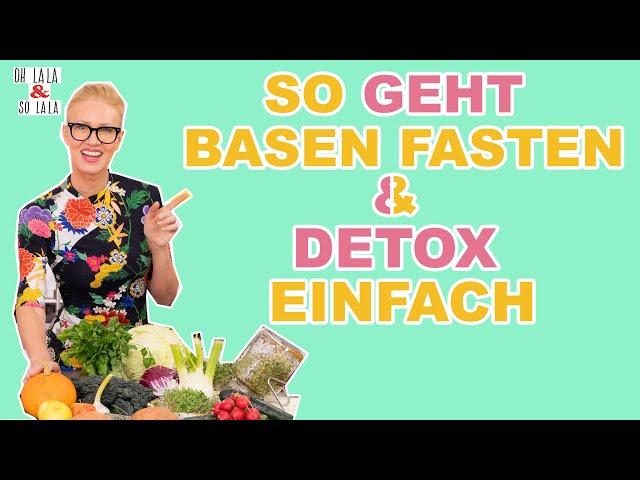 ️ So geht entgiften wirklich  Detox & Basen Fasten  Rezepte und Körperpflege von innen & aussen