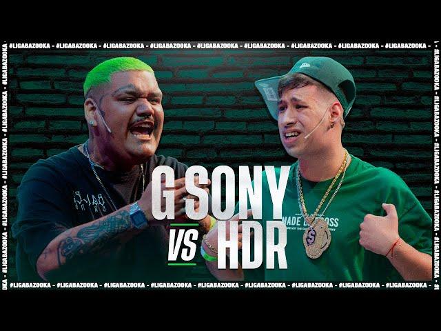 G SONY VS HDR | #Ligabazooka 2023 Jornada 6