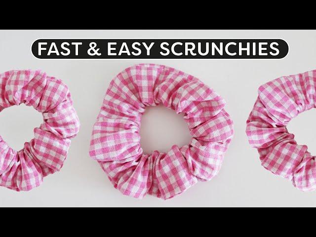 How to Sew a Scrunchie - DIY Simplest and Fastest Method To Sell