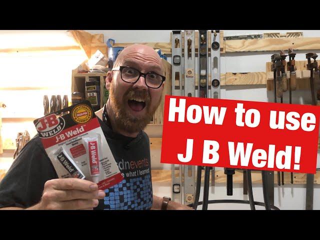 How to use JB Weld | JB Weld Original Cold Steel | JB Weld Step-by-Step Instructions