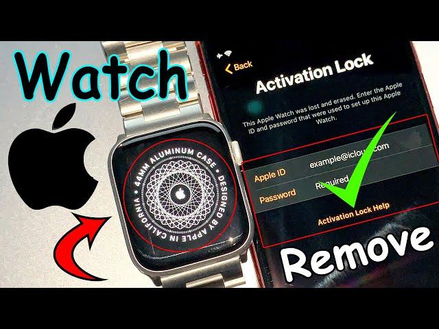 Remove!! activation lock apple watch all series without previous owner any watchOS 2024