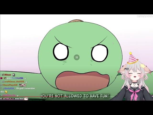 Anny React To Neuro Animation