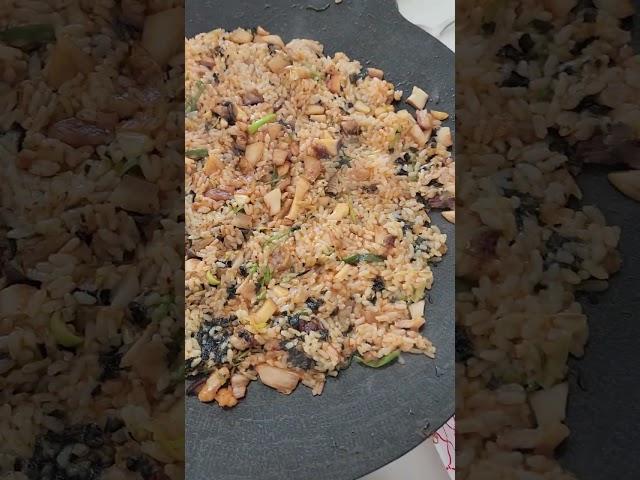 딸랑구집고기 먹고난뒤 볶음밥