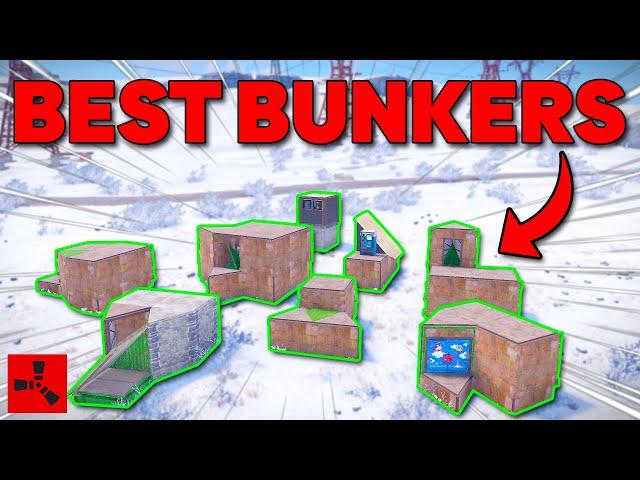 12 BEST Bunker Base Designs in Rust 2024 / Rust Guide