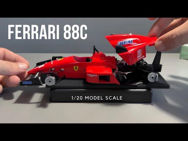 Building The Fujimi Ferrari 88C: [1/20 Scale Model Kit] F1