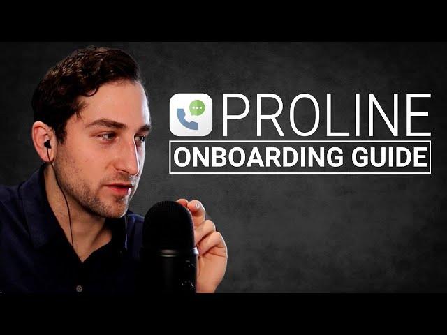 ProLine CRM Onboarding Guide