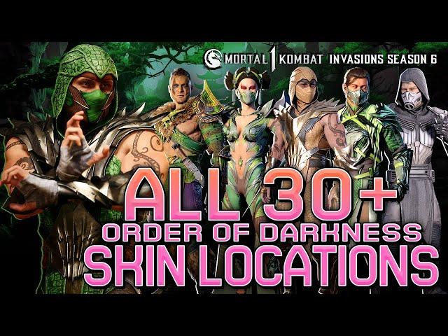 Order of Darkness Skins in Mortal Kombat 1 Season 6 & How To Get Them!