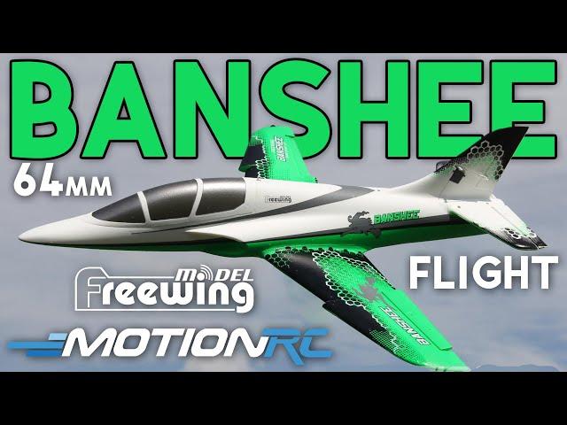 Flying the Freewing Banshee 64mm EDF Sport Jet | Motion RC