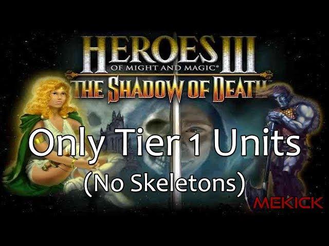 Heroes of Might and Magic III: Tier 1 Units Only 1v7 FFA (200%) [NO SKELETONS]