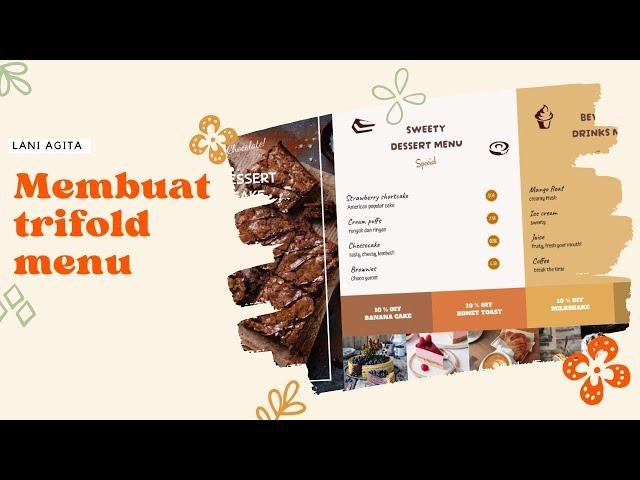 Tutorial membuat trifold menu dengan Figma  #figma