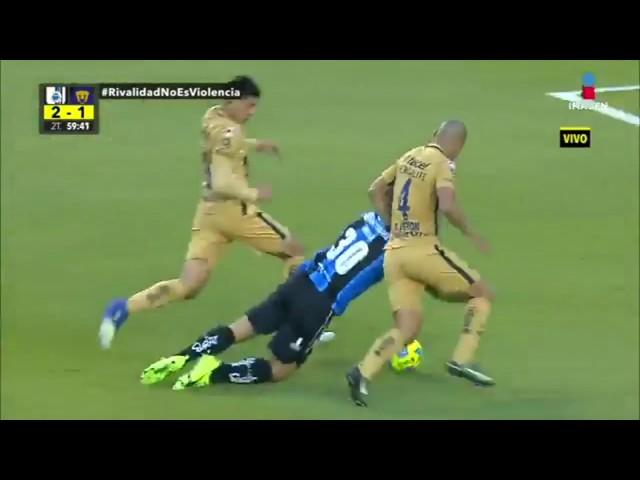 Resumen Gallos 4-3 Pumas | Jornada 8 Clausura 2017