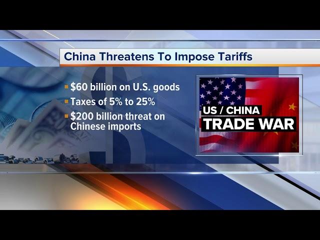 China announces $60B of US goods for tariff retaliation