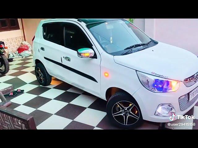 Alto k10 top modal   full modified light with alloys