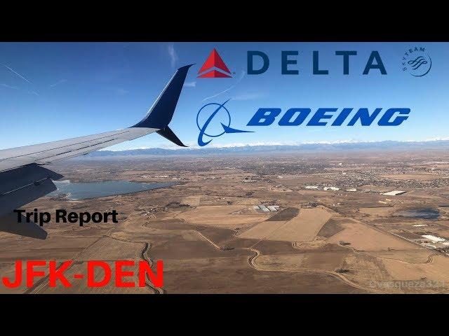 Delta Airlines | Boeing 737-900ER | JFK-DEN | Trip Report