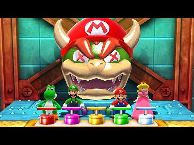 Mario Party The Top 100 Minigames - Mario Vs Yoshi Vs Luigi Vs Peach (Master Difficulty)