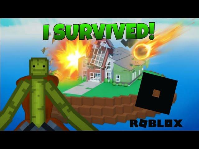 WILL I SURVIVE FROM NATURAL DISASTERS IN ROBLOX