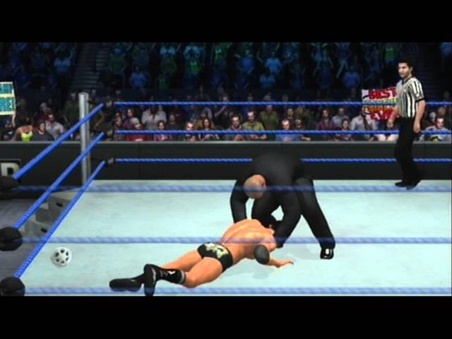 WWE Smackdown vs. Raw 2011 Randy Orton Finisher RKO from Turnbuckle